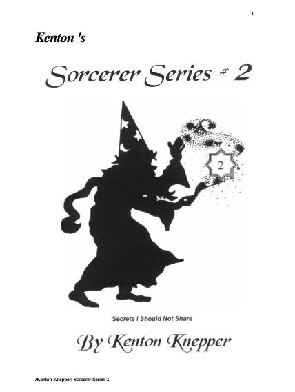 Kenton Knepper - Sorcerer Series 2 - Click Image to Close