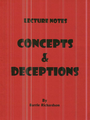 Barrie Richardson - Concepts And Deceptions - Click Image to Close