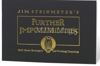 Jim Steinmeyer - Further Impuzzibilities - Click Image to Close