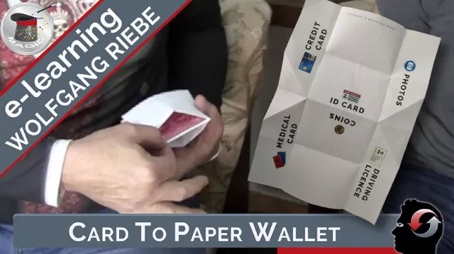 Card to Paper Wallet by Hans Trixer/Wolfgang Riebe - Click Image to Close