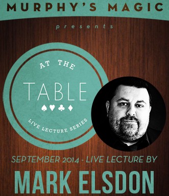 At the Table Live Lecture - Mark Elsdon - Click Image to Close
