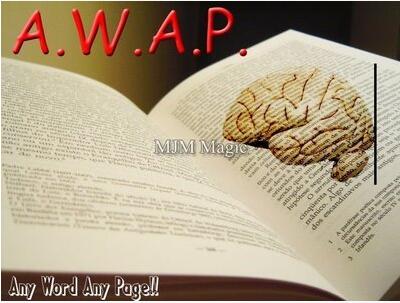 David Bui - A.W.A.P. Book Test(Any Word Any Page) - Click Image to Close