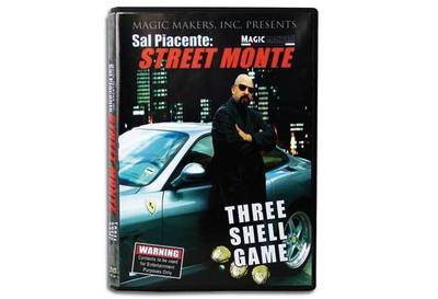 Sal Piacente: Street Monte - Three Shell Game - Click Image to Close
