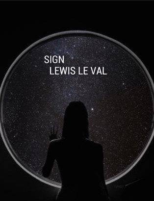 SIGN BY LEWIS LE VAL - Click Image to Close