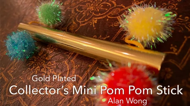 Collector's Mini Pom-Pom Stick by Alan Wong - Click Image to Close