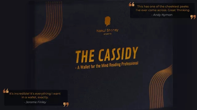 THE CASSIDY WALLET (Download only) by Nakul Shenoy - Click Image to Close