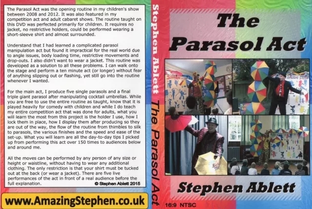 Parasol Act by Stephen Ablett - Click Image to Close