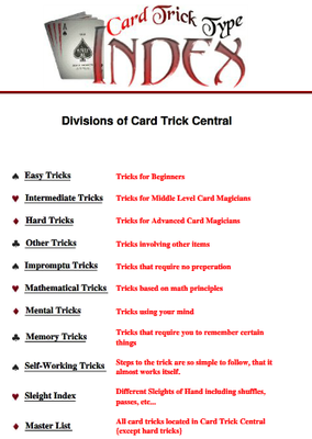 Cardtrick Central Best of Cards - Click Image to Close