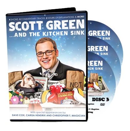 Scott Green ...And The Kitchen Sink 3-DVD Set - Click Image to Close