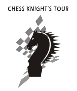 Chess Knight's Tour By Bernard Zufall - Click Image to Close