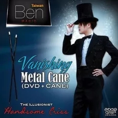 Vanishing Metal Cane by Handsome Criss - Click Image to Close