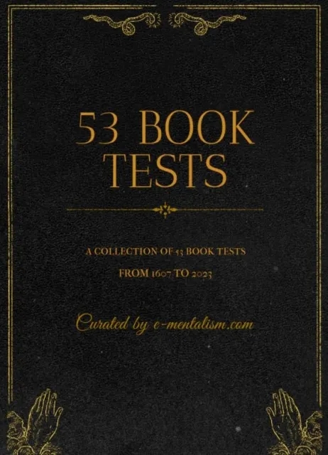 53 Book Tests (eBook) - Click Image to Close