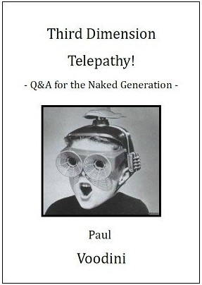 Third Dimension Telepathy by Paul Voodini - Click Image to Close