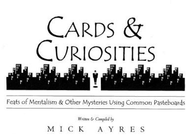 Mick Ayres - Cards & Curiosities - Click Image to Close