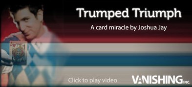 Trumped Triumph by Joshua Jay - Click Image to Close