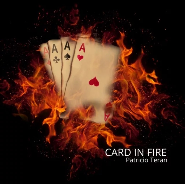 CARD IN FIRE by Patricio Teran - Click Image to Close