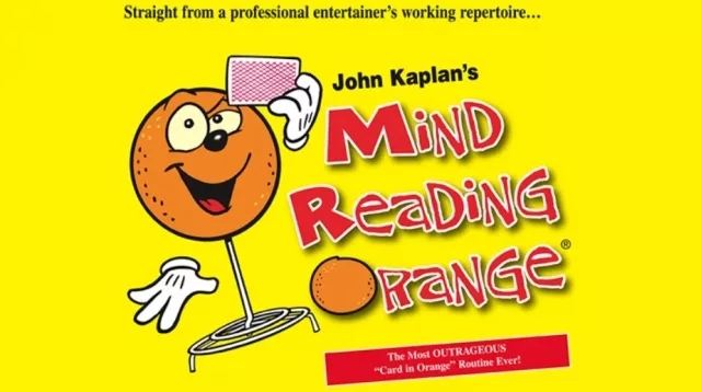 The Mind Reading Orange by John Kaplan - Click Image to Close