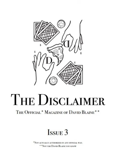 The Disclaimer Issue 3 - Click Image to Close