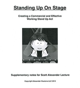 Standing Up On Stage by Scott Alexander - Click Image to Close
