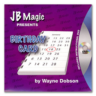Wayne Dobson and JB Magic - Birthday Card - Click Image to Close