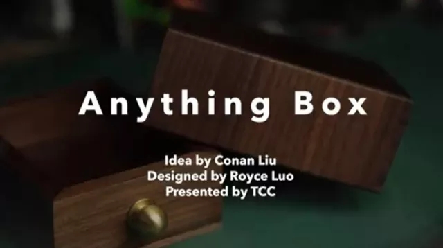 Anything Box by Conan Liu & TCC