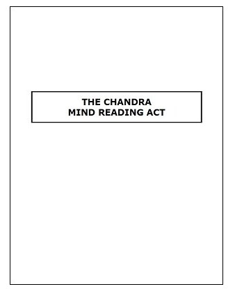 James S. Harto - Chandra Mind Reading Act - Click Image to Close