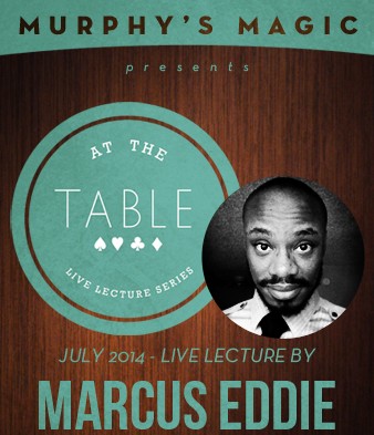 At the Table Live Lecture - Marcus Eddie - Click Image to Close