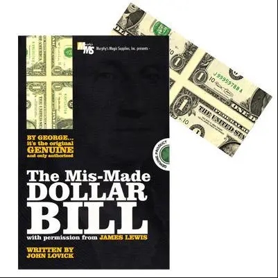 Mis-Made Dollar Bill - James Lewis written by John Lovick - Click Image to Close