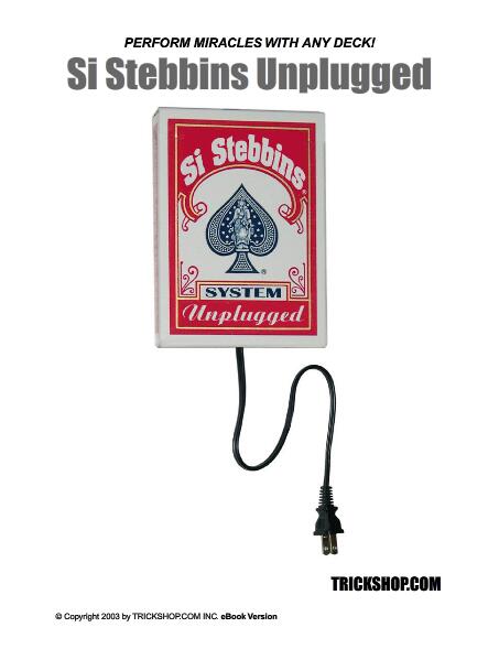 Trickshop.com - Si Stebbins Unplugged - Click Image to Close
