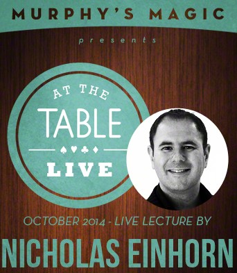 At the Table Live Lecture - Nicholas Einhorn - Click Image to Close