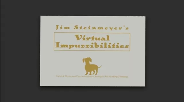 Virtual Impuzzibilities by Jim Steinmeyer - Click Image to Close