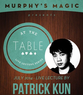 At the Table Live Lecture - Patrick Kun - Click Image to Close