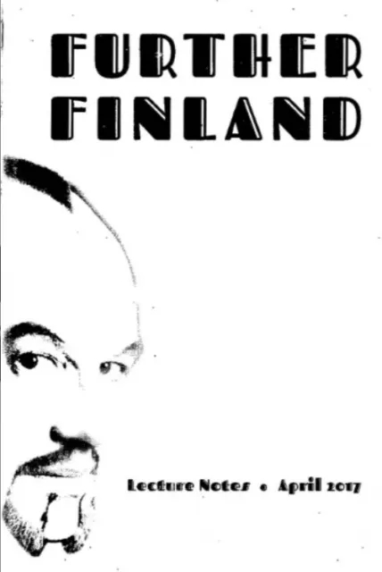 Further Finland by Max Maven (Lecture Notes April 2017) - Click Image to Close