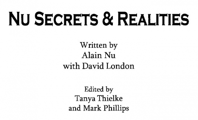 Alain Nu - Secrets and Realities - Click Image to Close