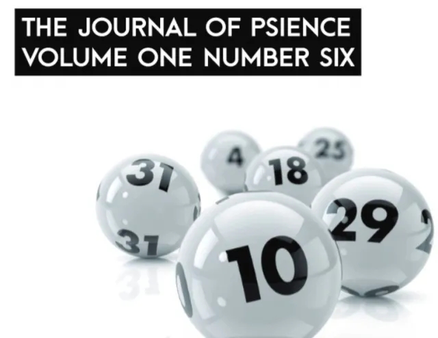The Journal of Psience by Michael Weber ( (Vol 1 – Issue 6) - Click Image to Close