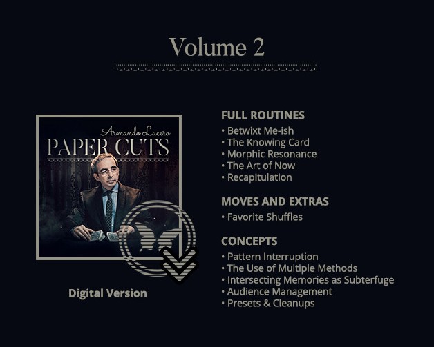 Armando Lucero - Paper Cuts Volume 2 (Digital Version)