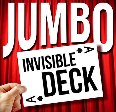 Dan Harlan - Jumbo Invisible Deck - Click Image to Close