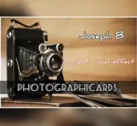 PhotographiCARDS by Joseph B.