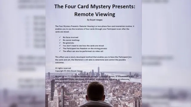 TFCM Presents - Remote Viewing by Boyet Vargas - Click Image to Close