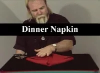 Dinner Napkin by Dean Dill - Click Image to Close