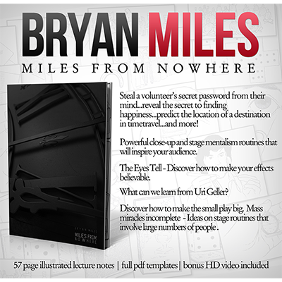 Miles from Nowhere Lecture Notes by Bryan Miles - Click Image to Close