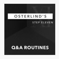 Osterlind's 13 Steps: Step 11: Q&A Routines by Richard Osterlind - Click Image to Close