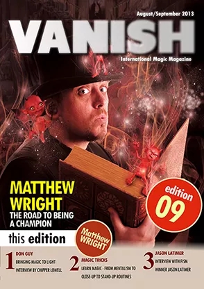 VANISH Magazine August/September 2013 – Matthew Wright eBook (Do - Click Image to Close
