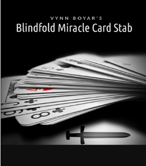 Blindfold Miracle Card Stab By Vynn Boyar - Click Image to Close