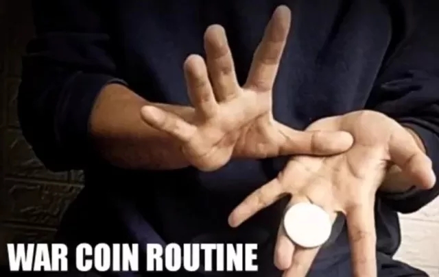 War Coin Routine by Rogelio Mechilina - Click Image to Close