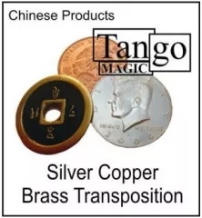 Silver Copper Brass Transpo by Tango - Click Image to Close
