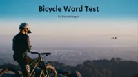 Bicycle Word Test by Boyet Vargas - Click Image to Close