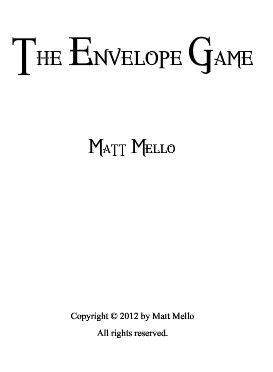 The Envelope Game by Matt Mello - Click Image to Close