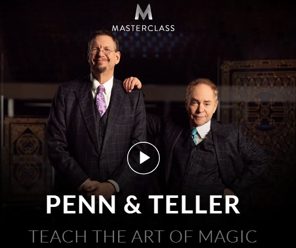 MasterClass | Penn & Teller Teach the Art of Magic - Click Image to Close