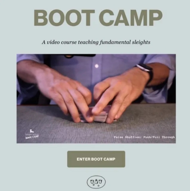 David Williamson – Sleight School – Boot Camp